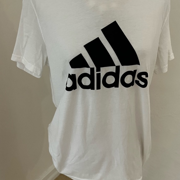 ADIDAS THE GO-TO PERFORMANCE TEES WHITE - Picture 2 of 3